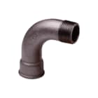 Nefit Industrial - Zwart 1 Fitting met 2 aansluitingen Neft Bocht 3/8 Bibu Zw