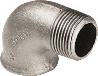 Nefit Industrial - Gegalvaniseerd 92 Fitting met 2 aansluitingen Neft Knie 1/2 Bibu Geg
