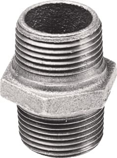 Nefit Industrial - Gegalvaniseerd 280 Fitting met 2 aansluitingen Neft Dubb Nippel 1/2 Geg280