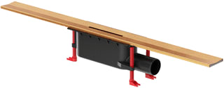 Aco - ShowerDrain S Douchegoot shdr/s br 900 stnd ws50