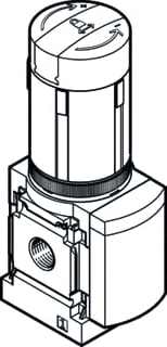 Festo - Reduceerventiel ms4-lrb-1/4-d6-vs-as-z