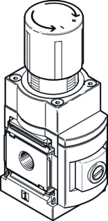 Festo - Volumestroomregelventiel Ms6-Lrp-1/2-D2-A8