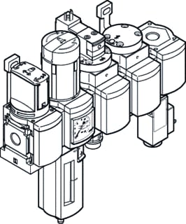Festo - Reduceerventiel msb61/2:c3j2d1a