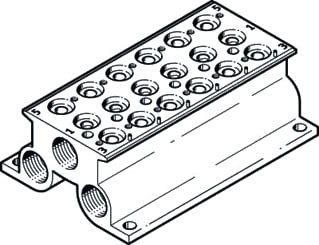 Festo - Bevestiging vastpunt cpe14-prs-3/8-6