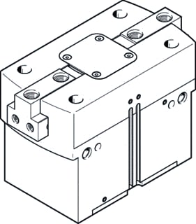 Festo - Gripper (pneumatic/hydraulic) hgpt-80-a-b-g1