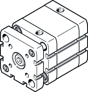 Festo - Pneumatic cylinder adngf5020ppsa