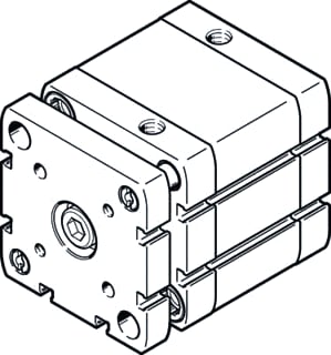 Festo - Pneumatic cylinder adngf6325ppsa