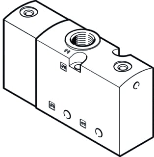 Festo - Pneumatisch bed. 3-wegregelafsluit. vuws-l30-m32c-e-g38
