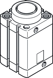 Festo - Pneumatic cylinder dfsp5025dspa