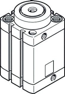 Festo - Pneumatic cylinder Dfsp5030Dfpa