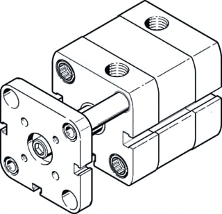 Festo - Pneumatic cylinder adngf2010ppsa