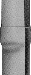 Lorowerk - Hemelwaterafvoerbuis vierkant Bs 100X100X3000 Lg3