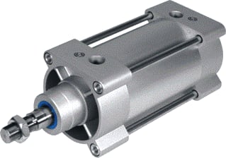 Festo - Pneumatic cylinder dsbg-80-160-ppva-n3