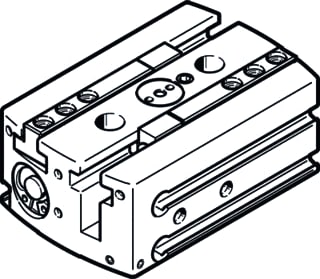 Festo - Gripper (pneumatic/hydraulic) hgpl-14-20-a-b