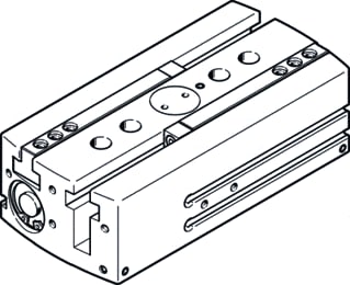Festo - Gripper (pneumatic/hydraulic) hgpl-25-60-a-b