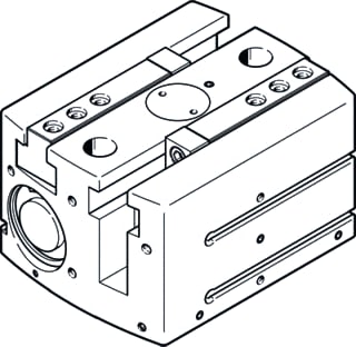 Festo - Gripper (pneumatic/hydraulic) hgpl-40-40-a-b
