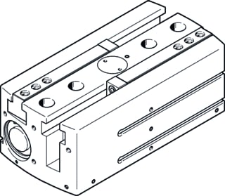 Festo - Gripper (pneumatic/hydraulic) hgpl-40-80-a-b