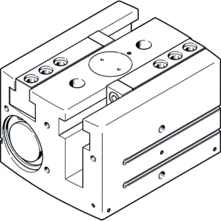 Festo - Gripper (pneumatic/hydraulic) hgpl-63-60-a-b