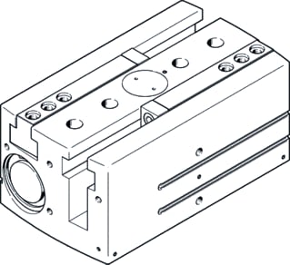 Festo - Gripper (pneumatic/hydraulic) hgpl-63-100-a-b
