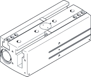 Festo - Gripper (pneumatic/hydraulic) hgpl-63-150-a-b