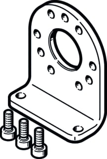 Festo - Accessories for pneumatic cylinder damh-q12-8