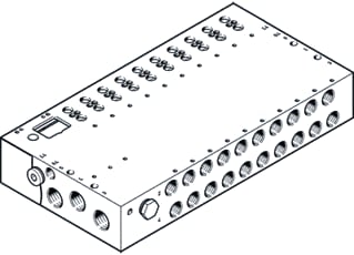 Festo - Bevestiging vastpunt vabml118gg3820g