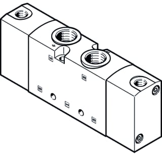 Festo - Pneumatisch bed. 3-wegregelafsluit. vuws-lt30-t32u-m-g38