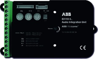 ABB Busch-Jaeger - ABB-Welcome Mont. toebeh. v deurcommunicatie Audio Integratie Unit
