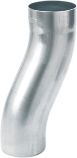 Rheinzink - Classic Fitting met 2 aansluitingen Sprongstuk 100 Spr60