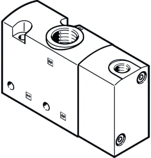 Festo - Pneumatisch bed. 3-wegregelafsluit. vuws-lt30-m52-m-g38