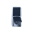 Gira - SW opbouw Wandcontactdoos (WCD schakelmat.) Wcd Ra 2V Vert Kd Ob Gr