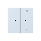 Gira - Intelligent bedieningselement F100 SCHAKKLOK S3000 S55 ZWIT