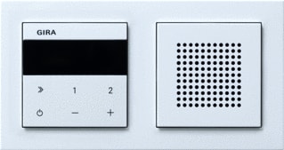 Gira - E2 Overige elektr. elemntn schakelmat. Ib Radio Ip Luidsp Afd