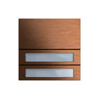 Gira - Functiemodule voor deurstation Systeem 106 BELKNOPMOD 2V S106 BRONS