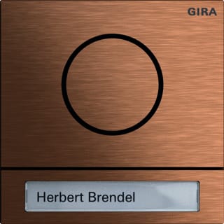 Gira - Systeem 106 Functiemodule voor deurstation Deurstat Mod S106 Brons