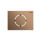 Gira - Functiemodule voor deurstation Systeem 106 FRONTPL MOD S106 BRONS