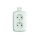 ABB Busch-Jaeger - AP Wandcontactdoos (WCD schakelmat.) Wcd Dub Pl Opb Alp