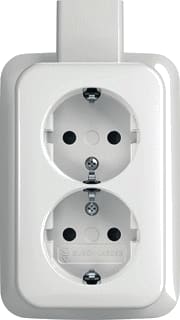 ABB Busch-Jaeger - AP Wandcontactdoos (WCD schakelmat.) Wcd Dub Ra Pl Kv Opb Alp