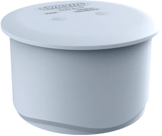 Wavin - Fitting met 1 aansluiting As+ Eindplug Voor Mofeind