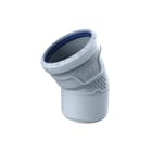Wavin - Fitting met 2 aansluitingen As+ Bocht 30? Gr 90 M/S