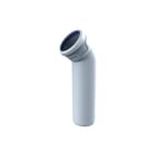 Wavin - Fitting met 2 aansluitingen As+ Verlengde Bocht 45 90