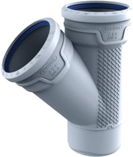 Wavin - Fitting met 3 aansluitingen Fitt3 90 45?