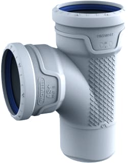Wavin - Fitting met 3 aansluitingen Fitt3 Gr M/M/S