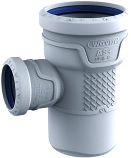Wavin - Fitting met 3 aansluitingen Fitt3 90X50 87?