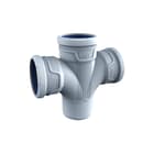 Wavin - Fitting met 4 aansluitingen Fitt4 M/M/M/S 90