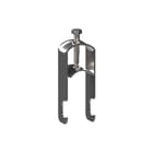 Wibe - ARX2 Zinc+ Beugelklem Stag Kabelklem Arx2-36 Z+