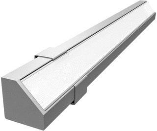 SLV - Grazia Mech. toebeh. verlichtingsarmatuur 10 edge 2m alu