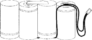 Eaton Blessing - 4-DL Accu (lood) Bat.Nicad 4Ah S.B.S