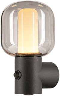 SLV - Ovalisk Plafond-/wandarmatuur Sens Wandlamp Antr