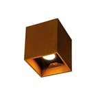 SLV - Rusty Plafond-/wandarmatuur Up/Down 4Kant 3/4K